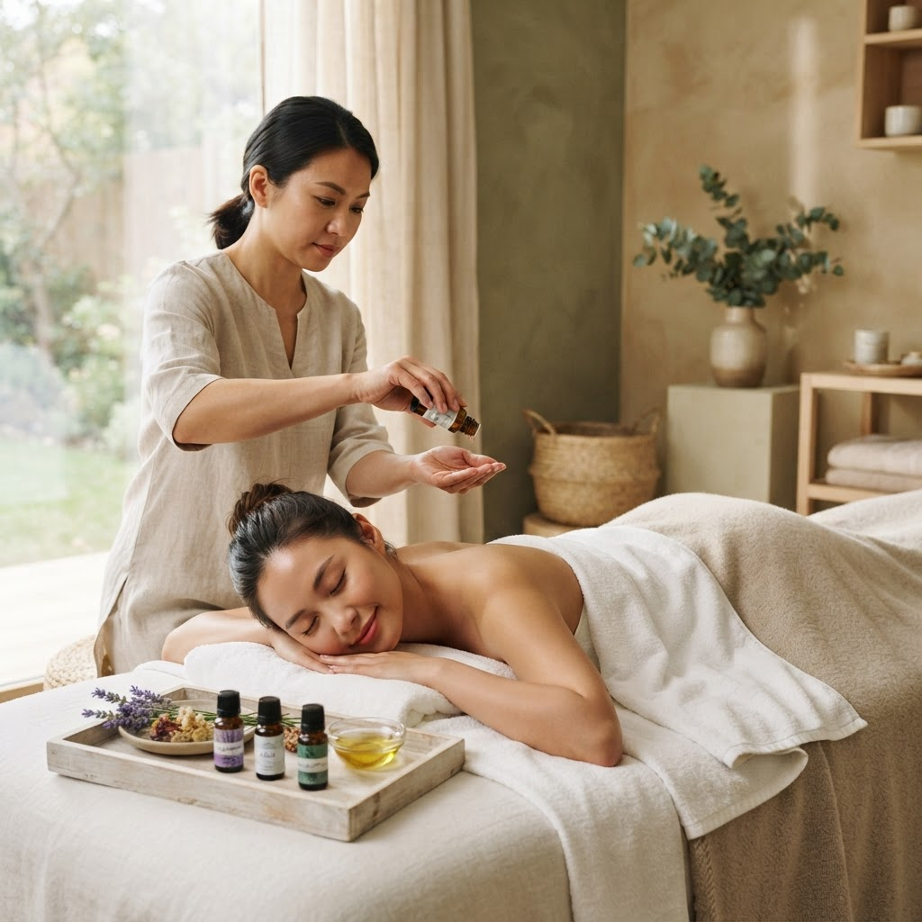 Aromatherapy Massage at Sens Spa Clementi