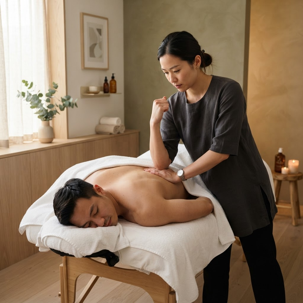 Deep Tissue Massage at Sens Spa Clementi
